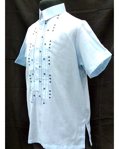 Japan Jusi POLO BARONG Sky Blue-A-S-3