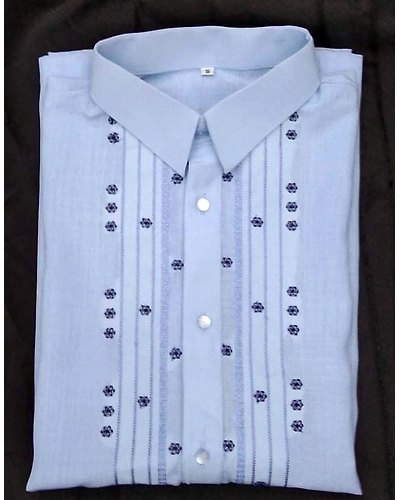 Japan Jusi POLO BARONG Sky Blue-A-S-4