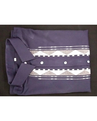 Miyaki POLO BARONG Midnight Blue I-Shape-XS-3