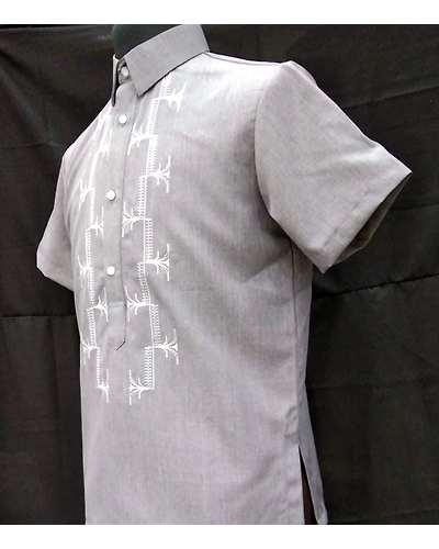 Hugo POLO BARONG Charcoal Gray-XS-2