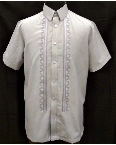 Hugo POLO BARONG Lt. Gray Full Open-HPBLGFO-1