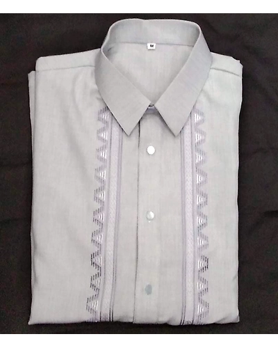 Hugo POLO BARONG Lt. Gray Full Open-XS-2