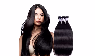 Luxurious Remy Straight Human Hair - Weft Straight Hair Extension