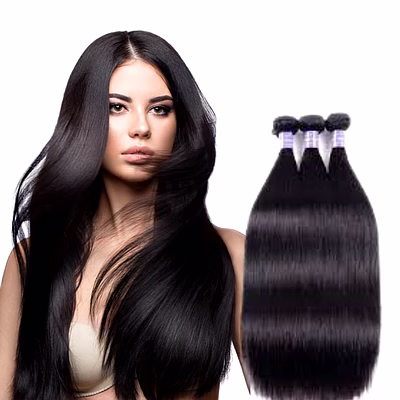 luxurious remy straight human hair - weft straight hair extension