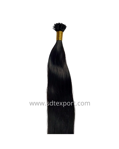 U-tips Hair Extension-Natural Black-22-2