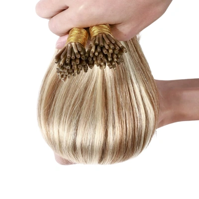 16" Blond Micro Beads100% Remy Human Hair Extension