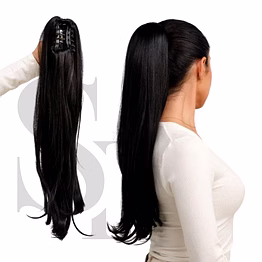 luxury ponytail hair extension - natural human hair