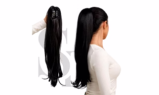 Luxury Ponytail Hair Extension - Natural Human Hair
