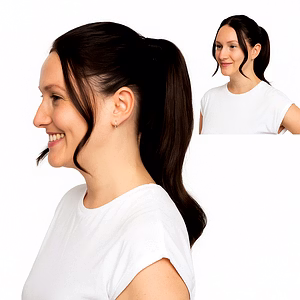 Luxury Ponytail Hair Extension - Natural Human Hair
