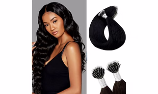 Nano-tips hair extension