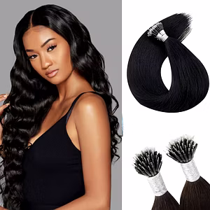 Nano-tips hair extension