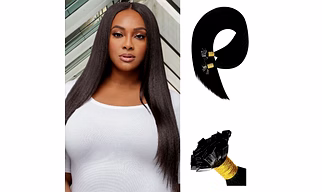 Flat-tips hair extension
