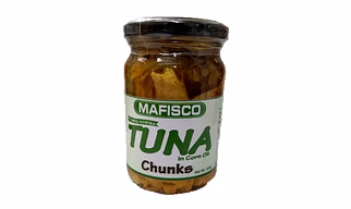 Tuna Chunks in Corn Oil