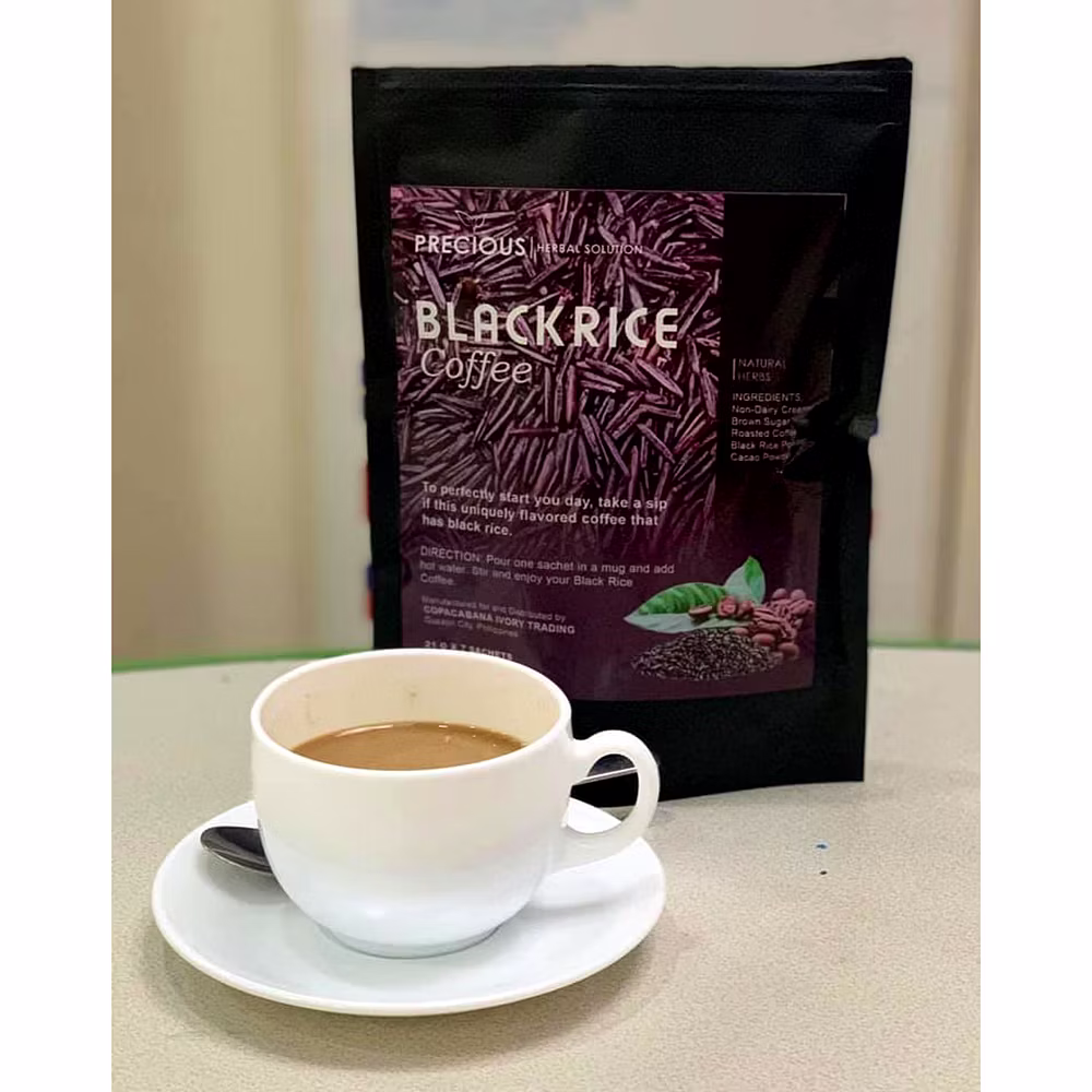 black rice coffee