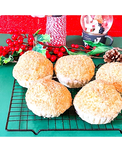 Ube Quezo de Bola Ensaymada and Praline Ensaymada-box of 2-1-2