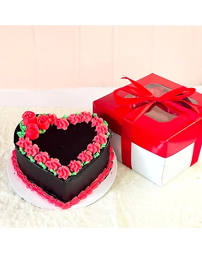 Choco Delight Cake-VDAYCHOCO2023-PETITE