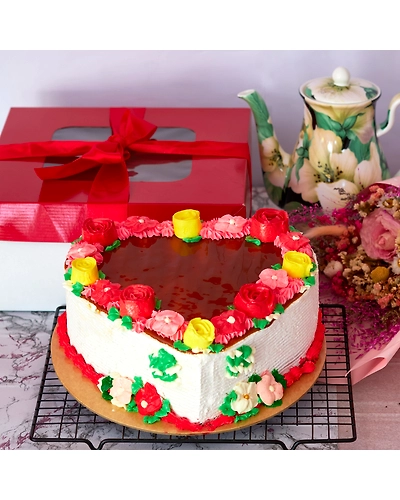 Dulce de Leche Heart Cake 8in-MD2023DULCE8INCAKEONLY