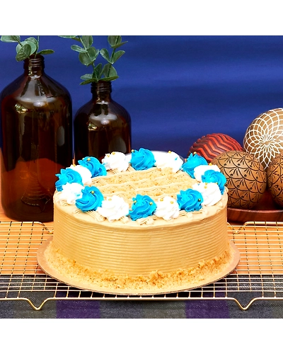 Mocha Praline Cake-8 inches round-Regular-1