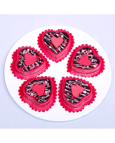 Fudgy Brownie Hearts-VD2024BROWNIE1