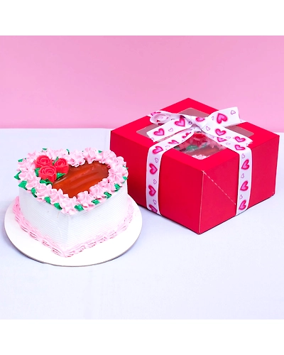 Dulce de Leche Heart Cake-VD2024DULCE6