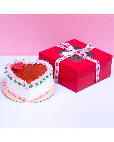 Dulce de Leche Heart Cake-VD2024DULCE8