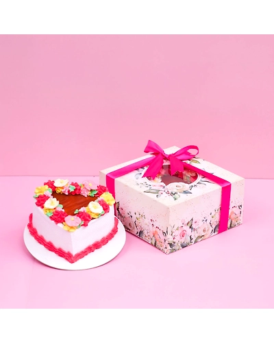 Dulce de Leche Heart Cake-MD2024DULCE6