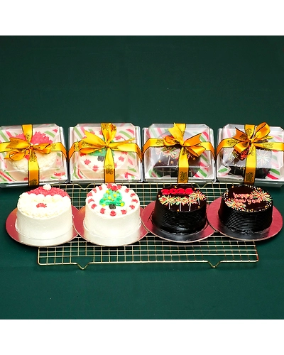 Christmas Bento Cake-Santa-1
