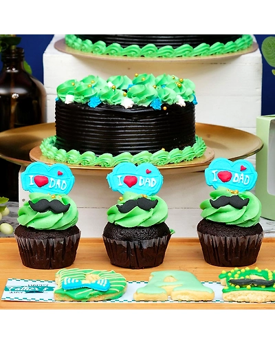 I Love Dad Cupcakes-1