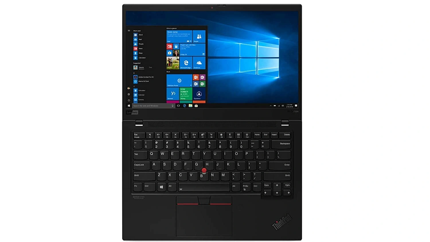 Lenovo ThinkPad X1 Carbon Intel Core i7 10th Gen 14-inch Wide Quad HD IPS Thin and Light Laptop (16GB RAM / 512GB SSD/ Windows 10 Professional/ Black/ 1.09Kg), 20R1S05400-1