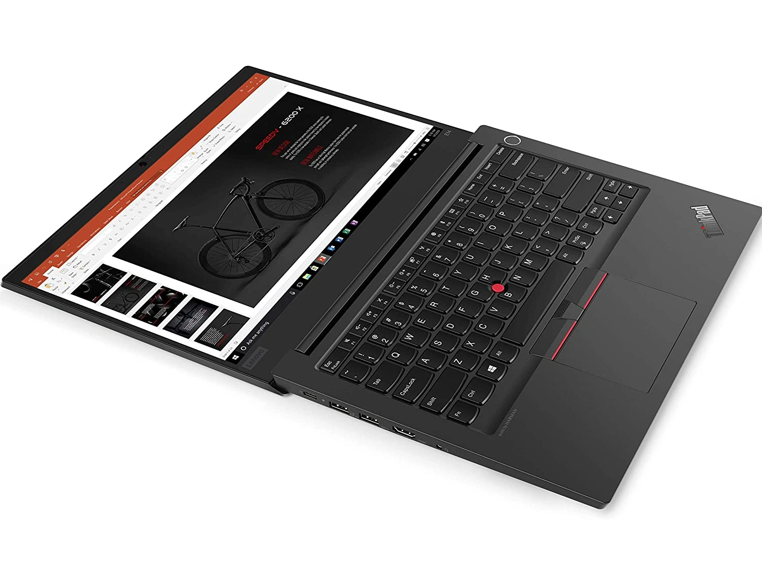 Lenovo ThinkPad E14 20RAS08A00 - Intel Core i7 10th Gen 14-inch Full HD IPS Thin and Light Laptop (16GB RAM/ 512GB SSD/ Windows 10 Professional/ RX640 2GB Graphics/ Black/ 1.69 kg),-5