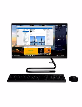 Lenovo IdeaCentre A340 (F0EB00CQIN) - 21.5-inch Full HD IPS All-in-One Desktop (10th Gen Intel Core i3/8GB/1TB HDD/Windows 10/Integrated Intel UHD Graphics), Business Black-F0EB00CQIN-sm