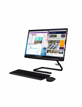 Lenovo IdeaCentre A340 (F0EB00CQIN) - 21.5-inch Full HD IPS All-in-One Desktop (10th Gen Intel Core i3/8GB/1TB HDD/Windows 10/Integrated Intel UHD Graphics), Business Black-2-sm