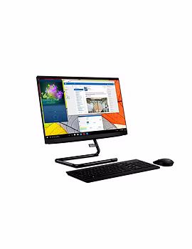 Lenovo IdeaCentre A340 (F0EB00CQIN) - 21.5-inch Full HD IPS All-in-One Desktop (10th Gen Intel Core i3/8GB/1TB HDD/Windows 10/Integrated Intel UHD Graphics), Business Black-1-sm
