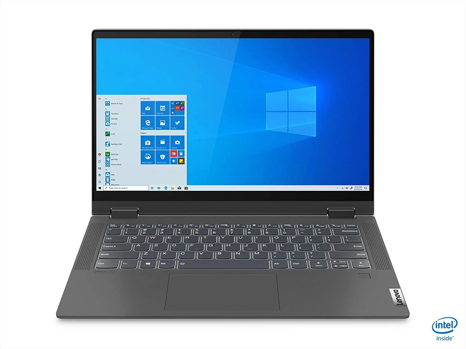 Lenovo IdeaPad Flex 5i - 81X100NDIN - 10th Gen Intel Core i3 14 inch Full HD IPS 2-in-1 Convertible Laptop (8GB/512GB SSD/Windows 10/MS Office 2019/Graphite Grey/1.5Kg),-2