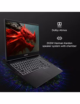 Lenovo Legion 5i 82AU0072IN - 10th Gen Intel Ci7 15.6&quot; FHD Gaming Laptop (16GB/1TB HDD + 256GB SSD/Win10/Office2019/120 Hz/NVIDIA GTX 1650Ti 4GB GDDR6/with M300 RGB Gaming Mouse/Phantom Black/2.3Kg)-2-sm