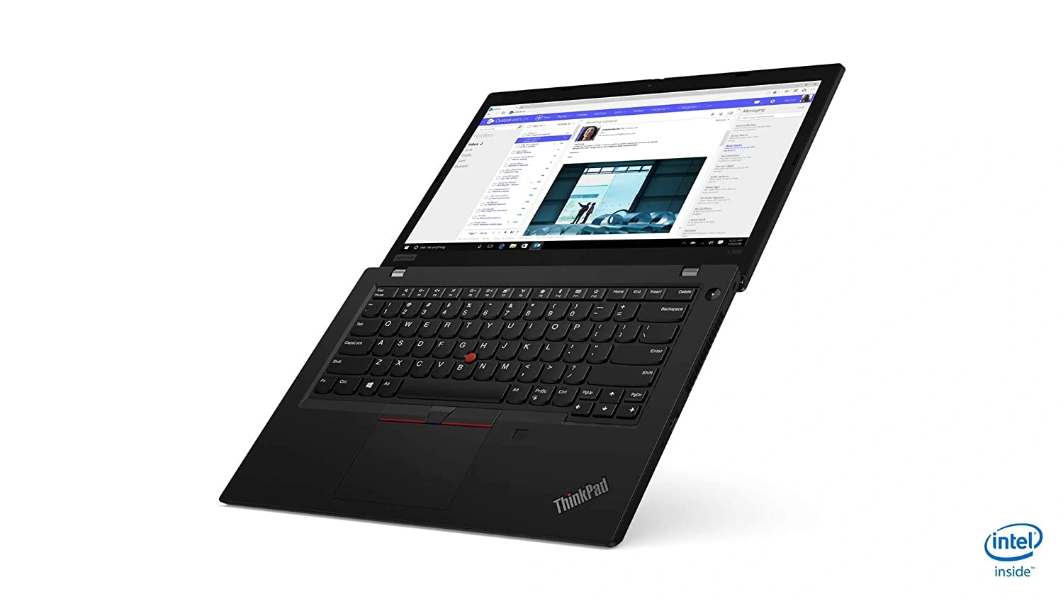 Lenovo ThinkPad L490 20Q5S0LX00 - Intel Core i7 8th Gen 14-inch HD Thin and Light Laptop (8GB RAM/500 GB HDD/ Windows 10 Pro/2 GB Graphics/ Black/ 1.69 kg),-3