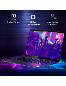 Lenovo Yoga Slim 7i - 82A1009KIN - 10th Gen Intel Core i7 14 inch Full HD IPS Thin and Light Laptop (8GB/512GB SSD/Windows 10/MS Office 2019/NVIDIA MX350 2GB GDDR5 Graphics/Slate Grey/1.55Kg),-5-sm