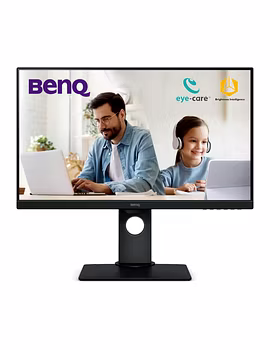 BenQ GW2780T 27&quot; 1080p IPS Eye-Care Monitor, Height Adjustment, HDMI, Brightness Intelligence, Low Blue Light, Flicker-Free, Color Weakness Mode, in-Built Speaker-1-sm