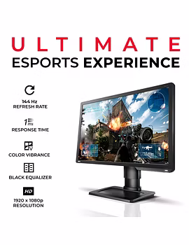 BenQ Zowie XL2411P 24-inch (60.96 cm) 144Hz FHD (1080p) Gaming Monitor for E-sports-3-sm
