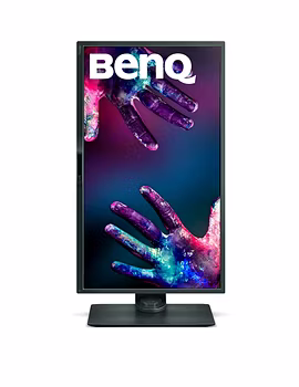BenQ PD3200Q 32-inch DesignVue Designer VA Monitor with 2K QHD, AQCOLOR Technology, 10 bit, sRGB and Rec.709, CAD/CAM, Animation, Darkroom Mode, Dualview Function, KVM, Hotkey Puck, Built-in Speaker-2-sm