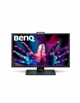 BenQ PD3200Q 32-inch DesignVue Designer VA Monitor with 2K QHD, AQCOLOR Technology, 10 bit, sRGB and Rec.709, CAD/CAM, Animation, Darkroom Mode, Dualview Function, KVM, Hotkey Puck, Built-in Speaker-1-sm