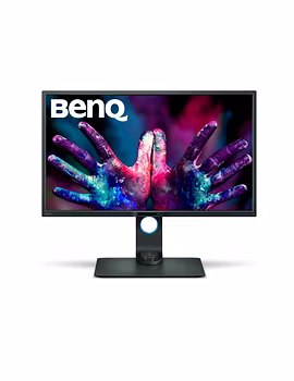 BenQ PD3200Q 32-inch DesignVue Designer VA Monitor with 2K QHD, AQCOLOR Technology, 10 bit, sRGB and Rec.709, CAD/CAM, Animation, Darkroom Mode, Dualview Function, KVM, Hotkey Puck, Built-in Speaker-PD3200Q-sm