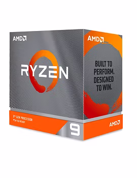 AMD 3000 Series Ryzen 9 3900XT Desktop Processor 12 cores 24 Threads 70MB Cache 3.8GHz Upto 4.7GHz AM4 Socket 400 &amp; 500 Series Chipset (100-100000277WOF)-R9-3900X-sm