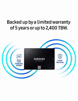 Samsung 860 EVO 1TB SATA 2.5&quot; Internal Solid State Drive (SSD) (MZ-76E1T0)-4-sm