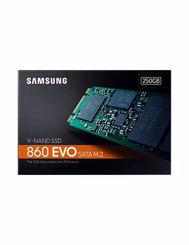 Samsung 860 EVO 250GB SATA M.2 (2280) Internal Solid State Drive (SSD) (MZ-N6E250)-1-sm