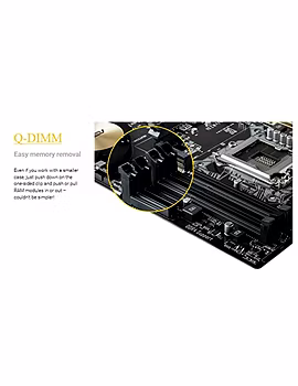 Asus H110M-CS Desktop 6th Generation Motherboard 5X Protection II LGA1151 DDR4 2133 D-Sub USB 3.0 sata 6Gbs Pci-E 16x COM Header LPT Header TPM Header-5-sm