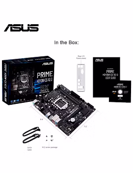 ASUS Prime H310M-CS R2.0 mATX Motherboard Intel 1151 Socket DDR4 2666MHz with SATA 6Gbps and USB 3.1 Gen 1-3-sm