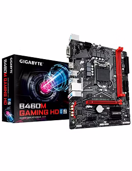 GIGABYTE B460M Gaming HD Motherboard with GIGABYTE 8118 Gaming LAN, PCIe Gen3 x4 M.2, Anti-Sulfur Resistor, Smart Fan 5.-Gigabyte-B460M-Gaming-HD-sm