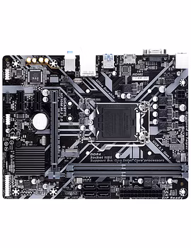 GIGABYTE H310M M.2 2.0 Ultra Durable Motherboard with GIGABYTE 8118 Gaming LAN, PCIe Gen2 x2 M.2, HDMI 1.4, D-Sub Ports for Multiple Display-1-sm