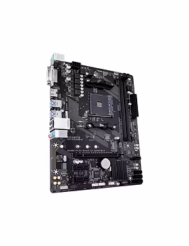 Gigabyte GA-A320M-H Ultra Durable AMD AM4 Motherboard with Hybrid Digital VRM Solution, NVMe PCIe 3.0 x4 22110 M.2, Realtek GbE LAN with cFosSpeed-2-sm